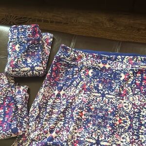 Tranquility by Colorado Clothing Blue and Pink Relaxed Fit Top